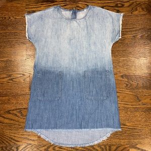 AG kids Chambray ombré color dress Excellent!!